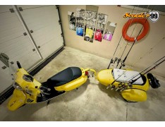Trailer Kit for Vespa Yellow Fishing Edition